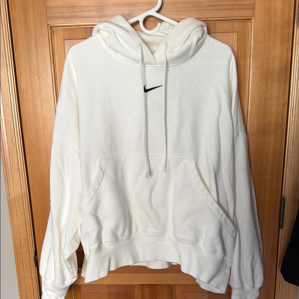 Nike White Hoodie